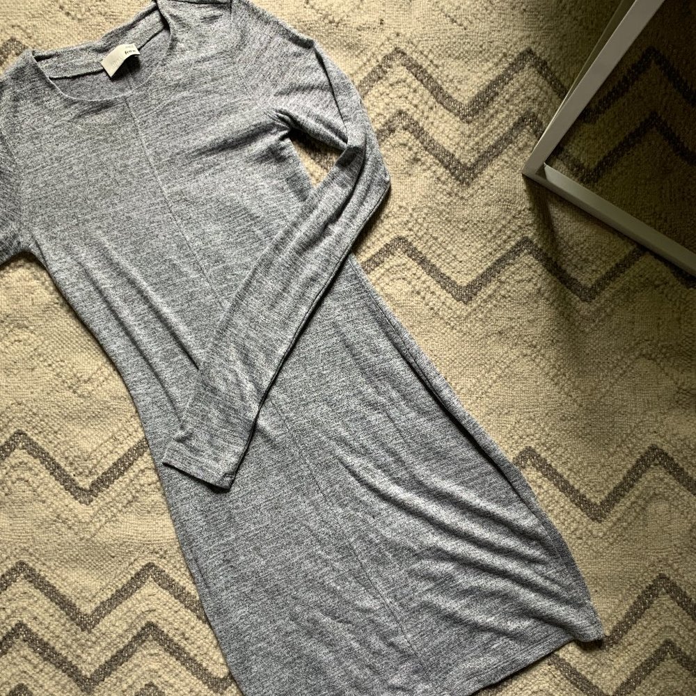 Aritzia Wilfred Free XS Grey Dress